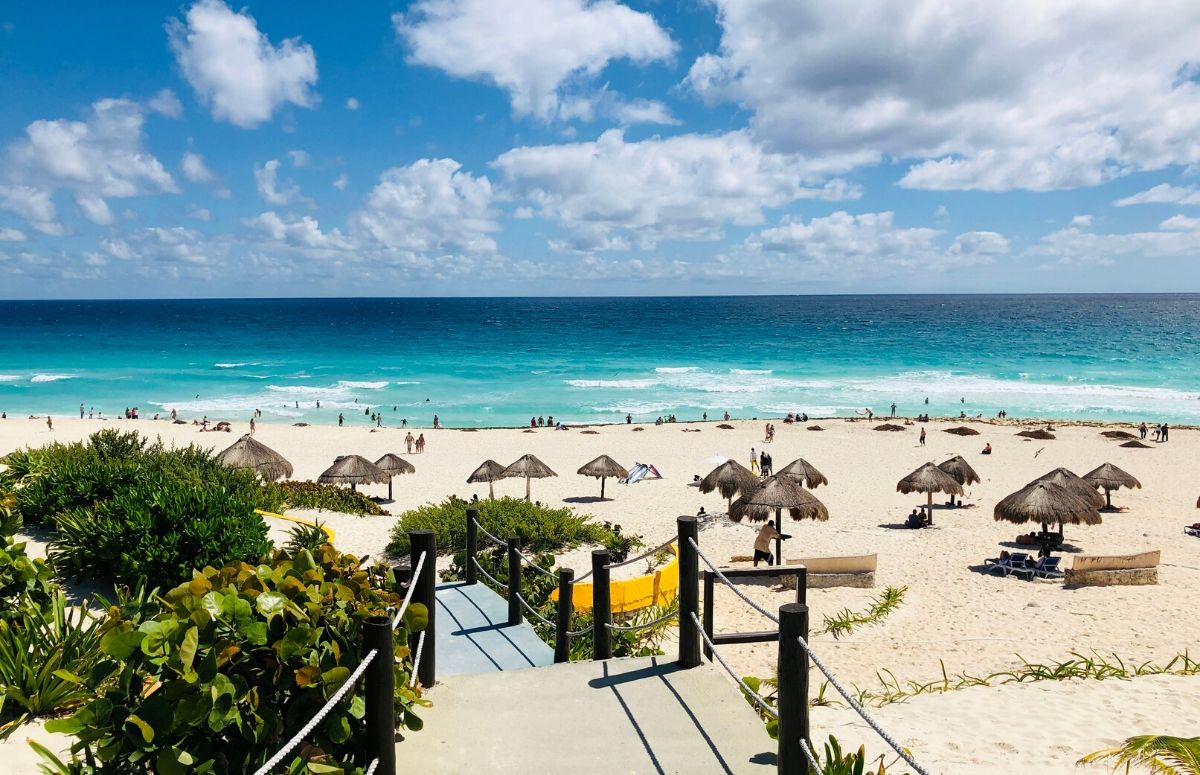 Cancun, Mexico beach