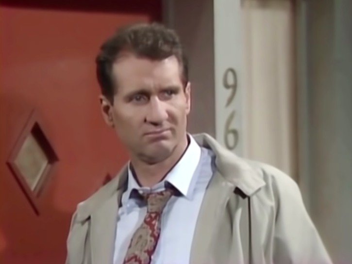 Ed O'Neill as Al Bundy on "Married...With Children"