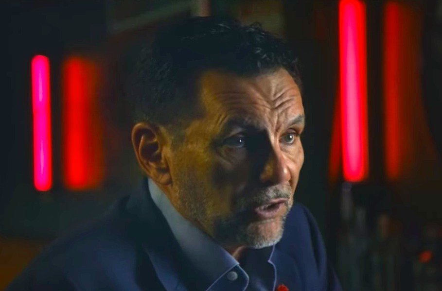 Michael Franseze being interviewed on Netflix's Fear City: New York vs The Mafia