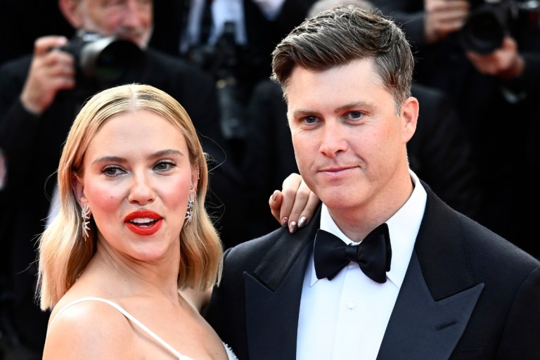 Colin Jost Roasts Wife Scarlett Johansson on 'SNL'