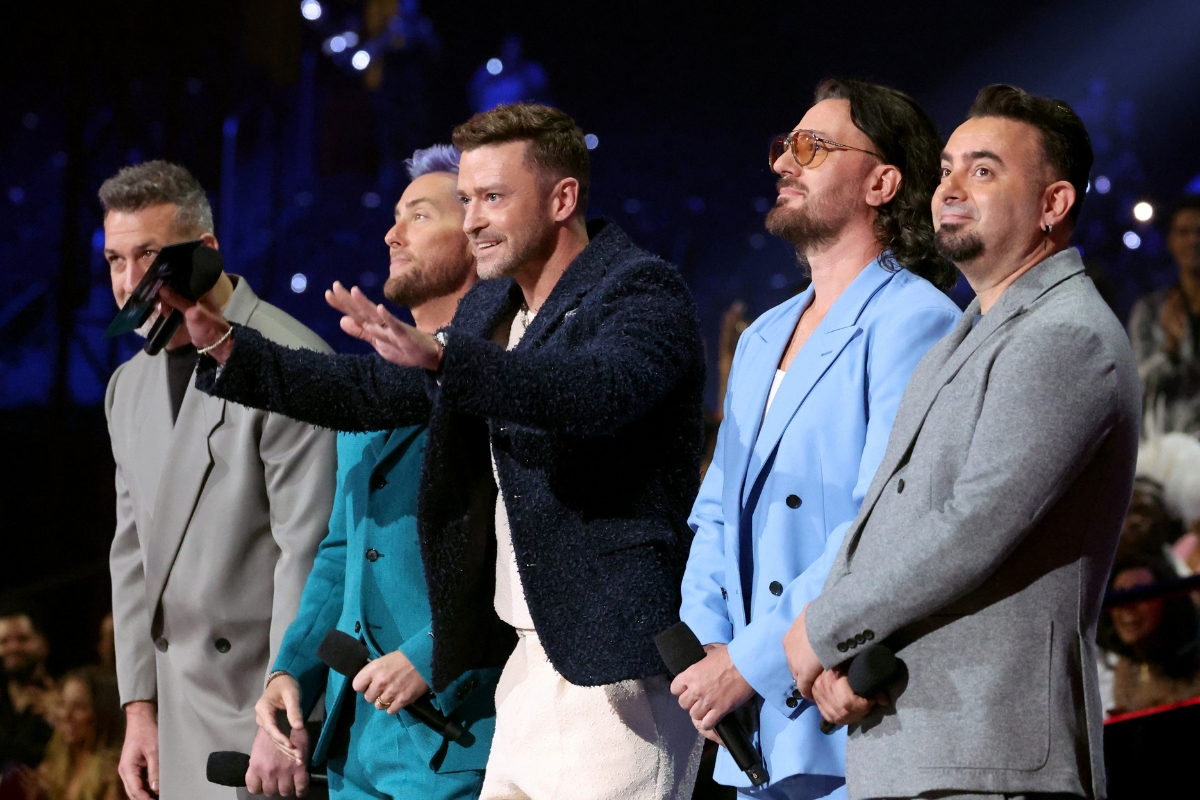 Justin Timberlake Reunites With *NSYNC Ahead of New Album Release