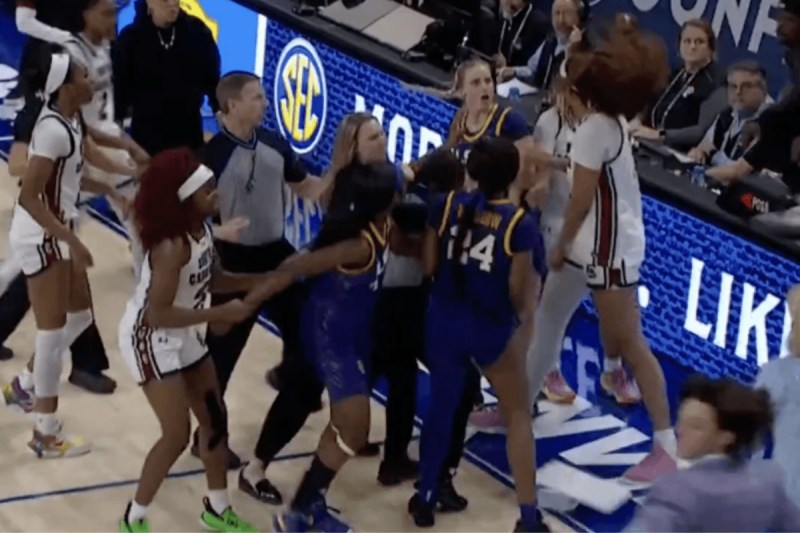 Six Ejected From SEC Championship Game Following SCLSU Brawl
