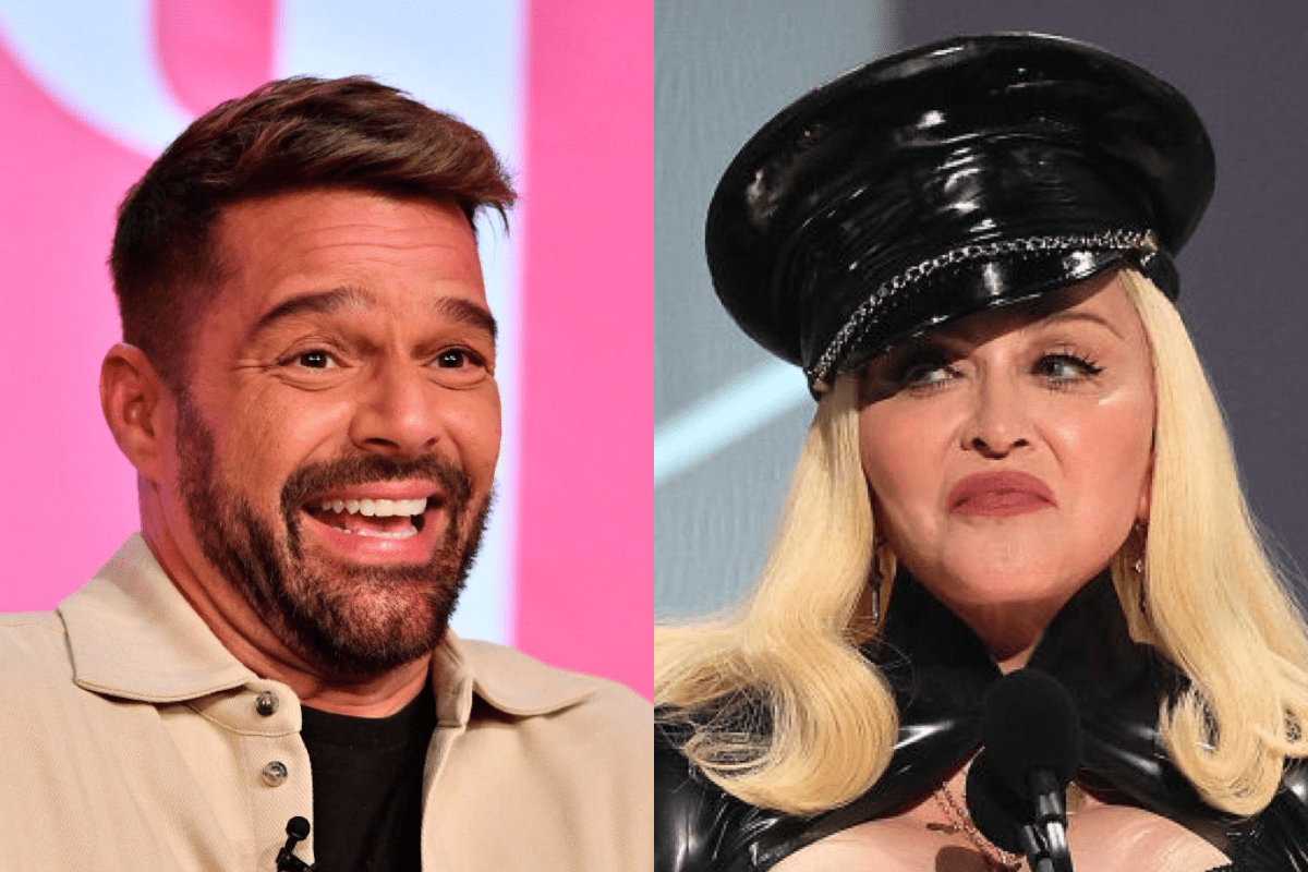 Ricky Martin Appears Visibly Aroused in Steamy Moment at Madonna Show