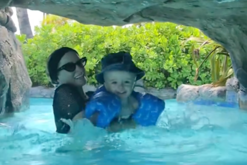 paris-hilton-swims-with-son-phoenix-in-adorable-video-reliving-my-childhood