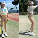 genie-bouchard-wears-bikini-bottoms-during-tennis-workout-video