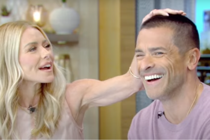 Kelly Ripa Roasts Mark Consuelos for New 'Chinchilla' Hairstyle