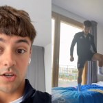 olympic-diver-tom-daley-shows-off-cardboard-beds-in-athletes-dorms-in-paris