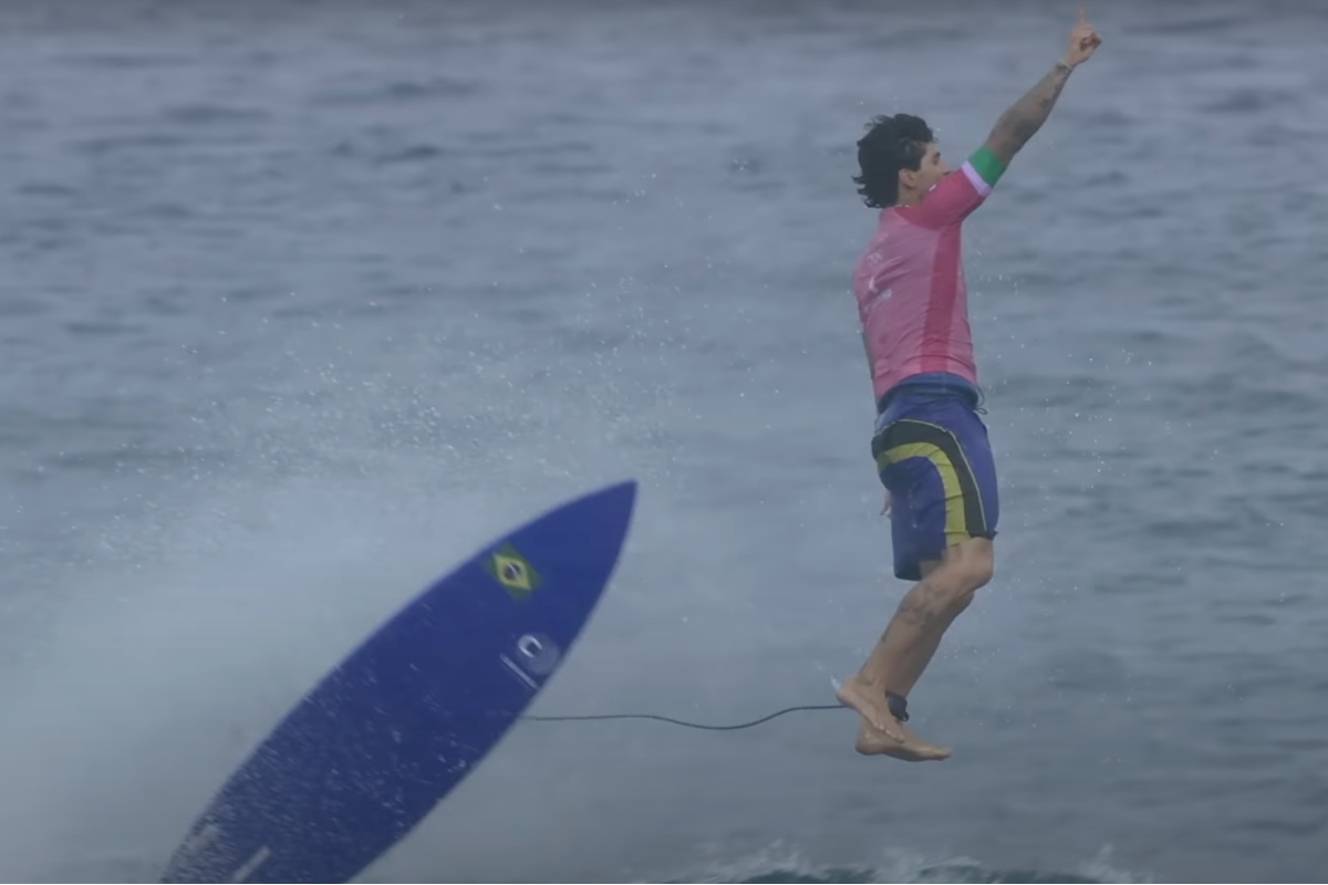 Olympic Surfer Gabriel Medina Defies Gravity in Jaw-Dropping Pic