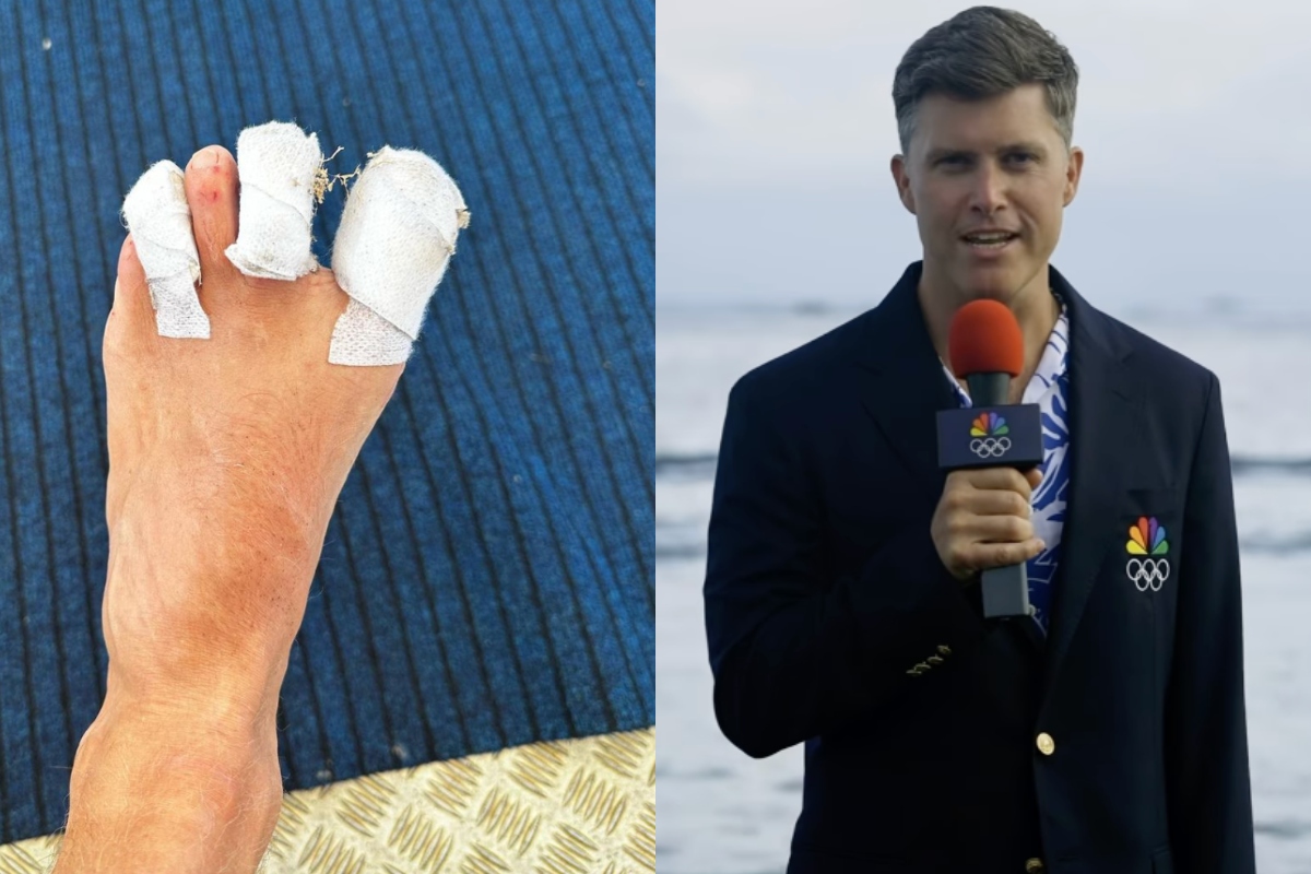 colin-jost-claims-his-olympic-toe-injury-is-infested-with-ants