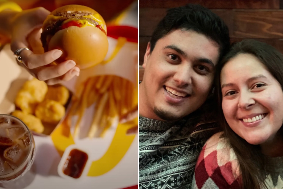 couple-who-met-as-mcdonalds-coworkers-serving-restaurants-food-at-their-wedding