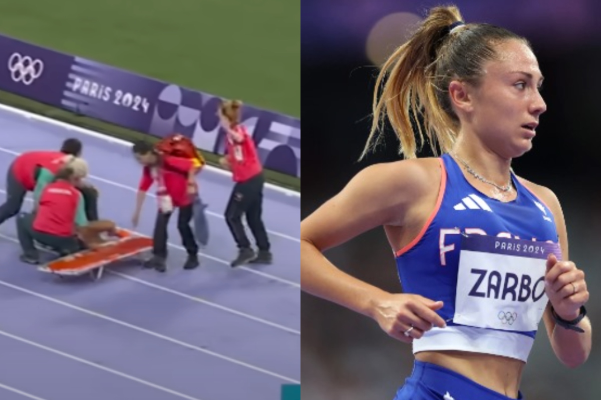 French Runner Alessia Zarbo Collapses During 2024 Olympics