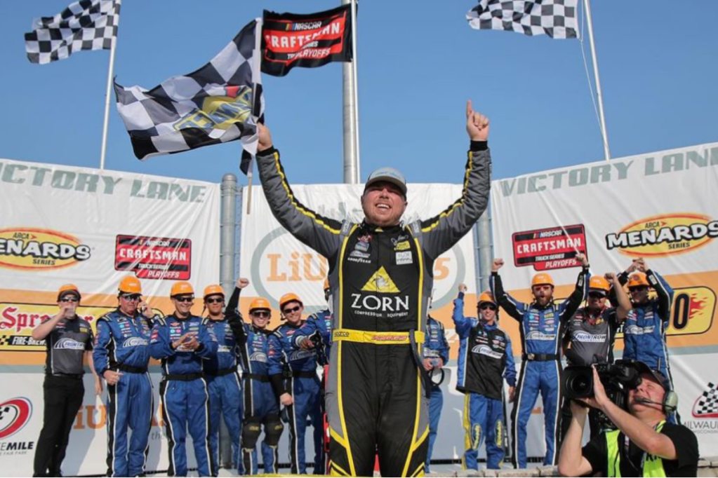 nascar-driver-layne-riggs-dislocates-shoulder-celebrating-victory-in-crazy-video