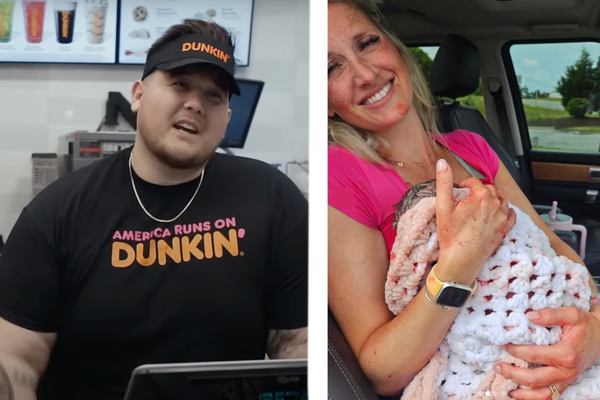 woman-gives-birth-on-highway-husband-cuts-umbilical-cord-at-dunkin-donuts