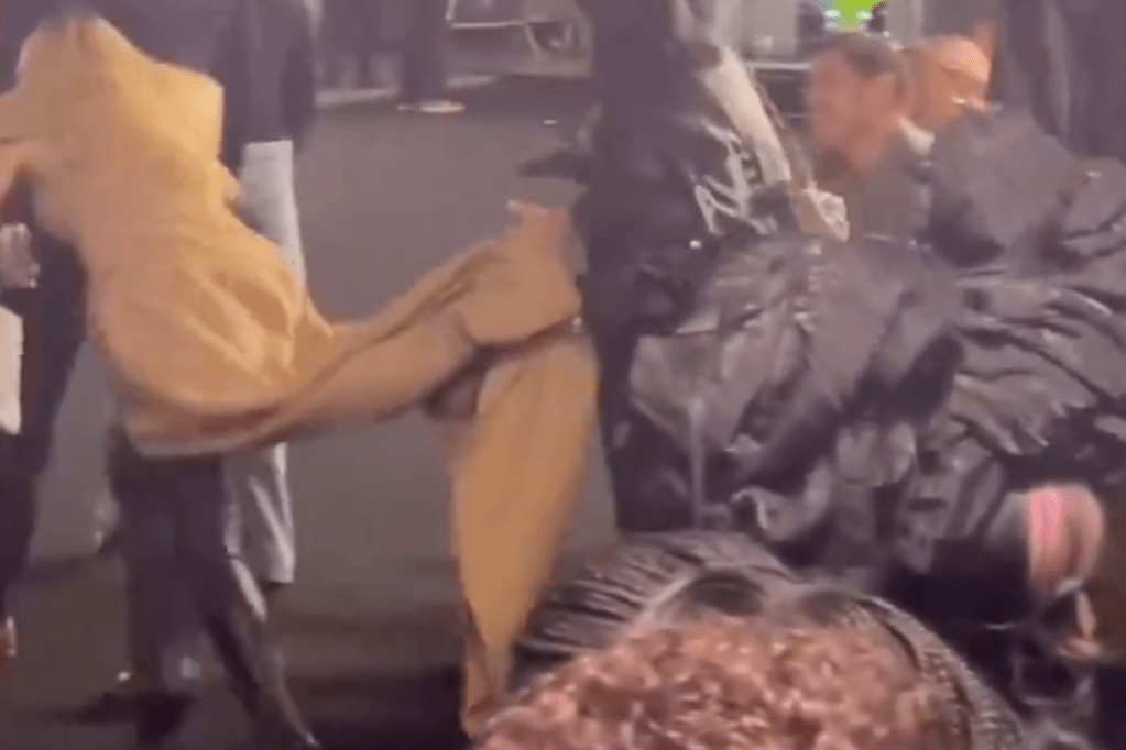 madonna-nearly-falls-face-first-after-stumbling-in-daring-heels-in-fashion-week-video