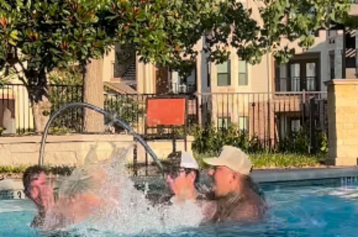 man-draws-gun-gets-punched-in-heated-argument-in-swimming-pool