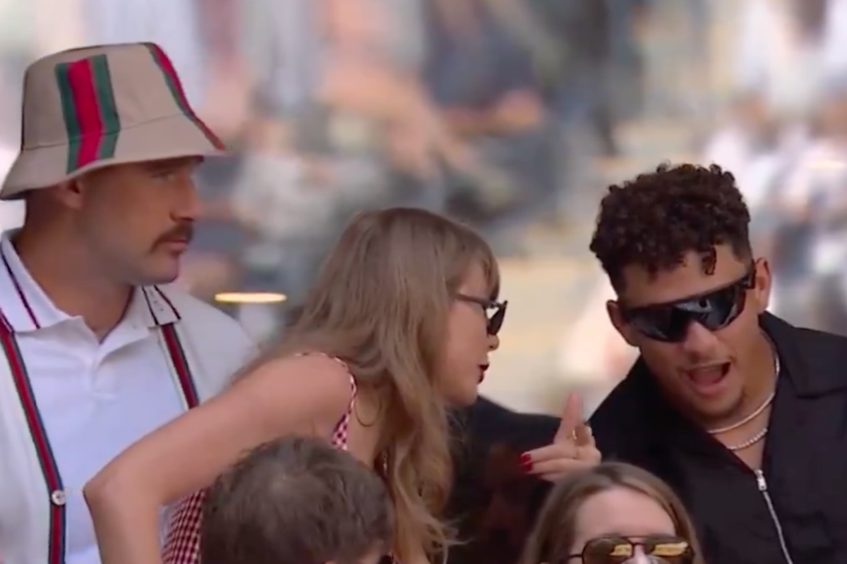 Taylor Swift, Travis Kelce Hit US Open With Patrick & Brittany Mahomes