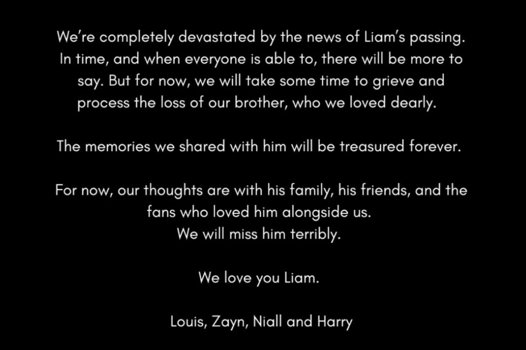 One Direction Statement