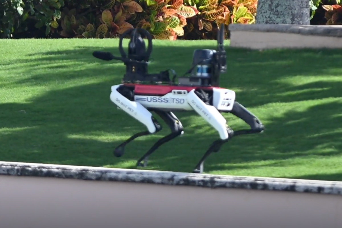 video-shows-trump-upgraded-security-high-tech-robot-dog-patrol-mar-a-lago