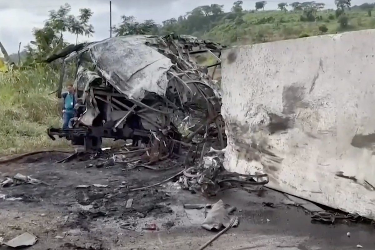 38 Dead, 13 Injured Following Fiery Bus Crash