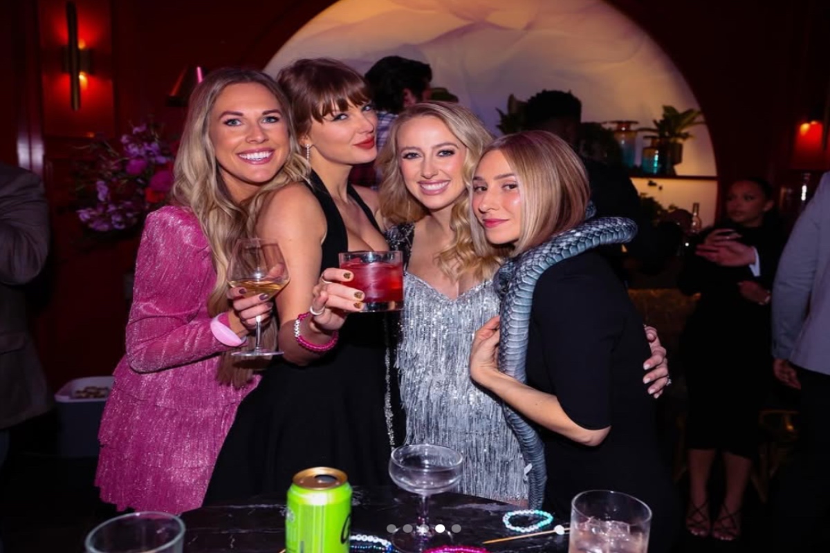 Taylor Swift Parties With Brittany Mahomes In New Pics