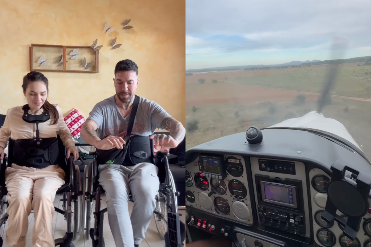 Influencer Couple Posts Terrifying Video of the Horrific Plane Crash That Almost Killed Them