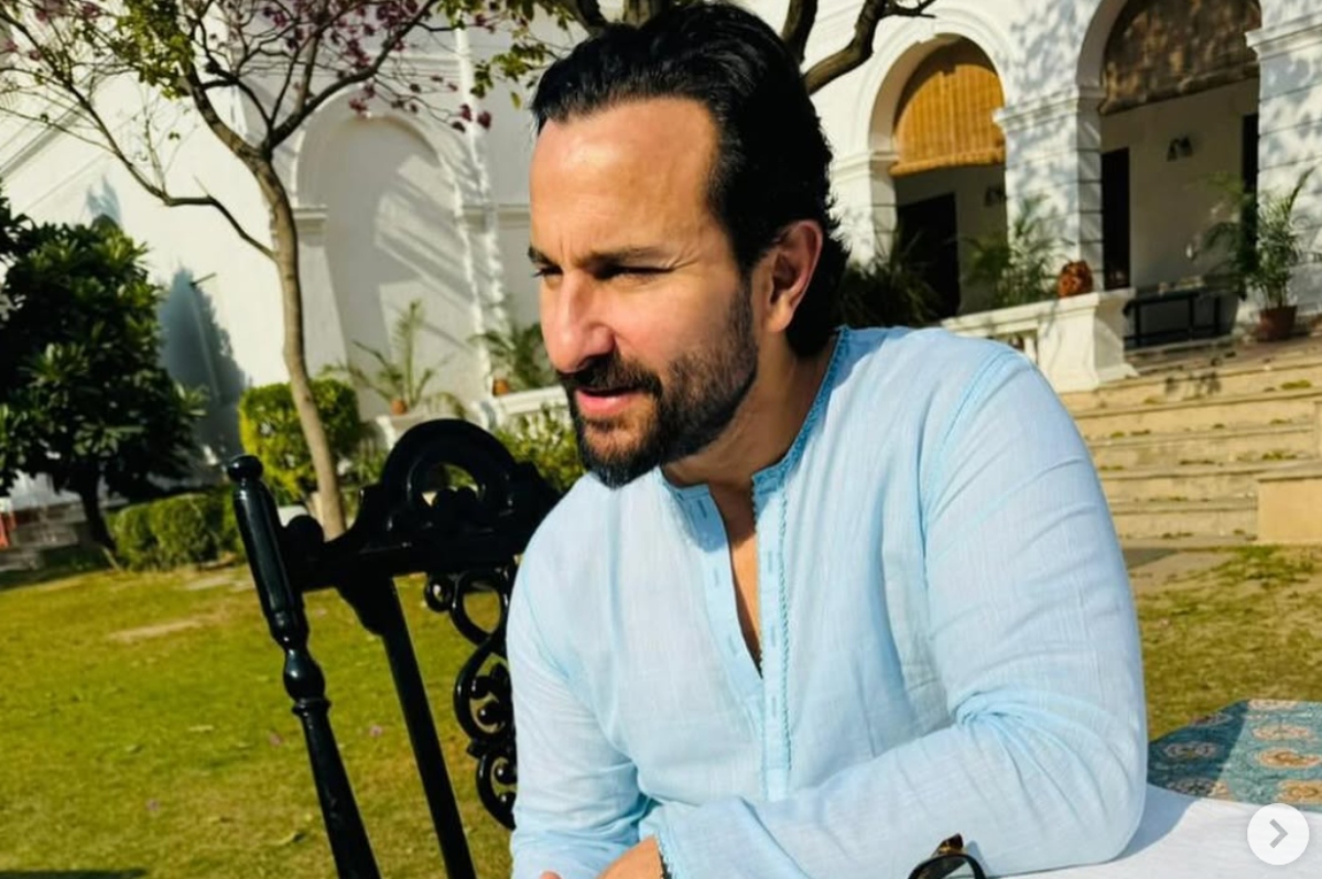 Bollywood actor Saif Ali Khan (photo: @kareenakapoorkhan / Instagram)