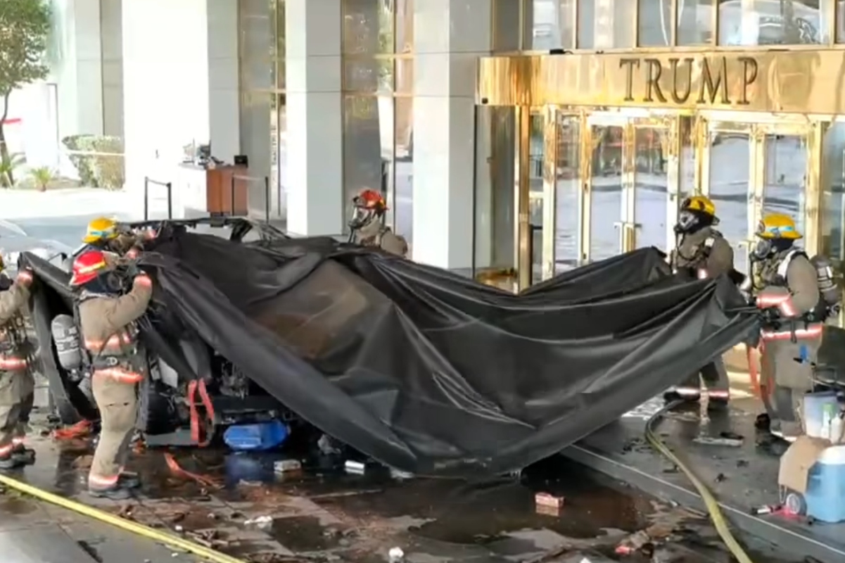 Tesla Cybertruck Explosion at Trump Las Vegas Hotel Probed as Possible Terror Attack