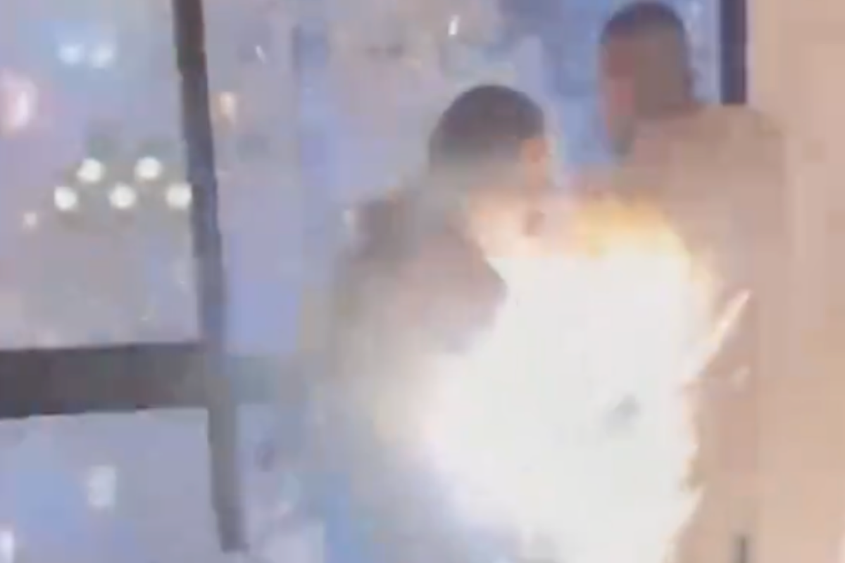 Woman Receives Third-Degree Burns from New Year’s Eve Fireworks in Shocking Video